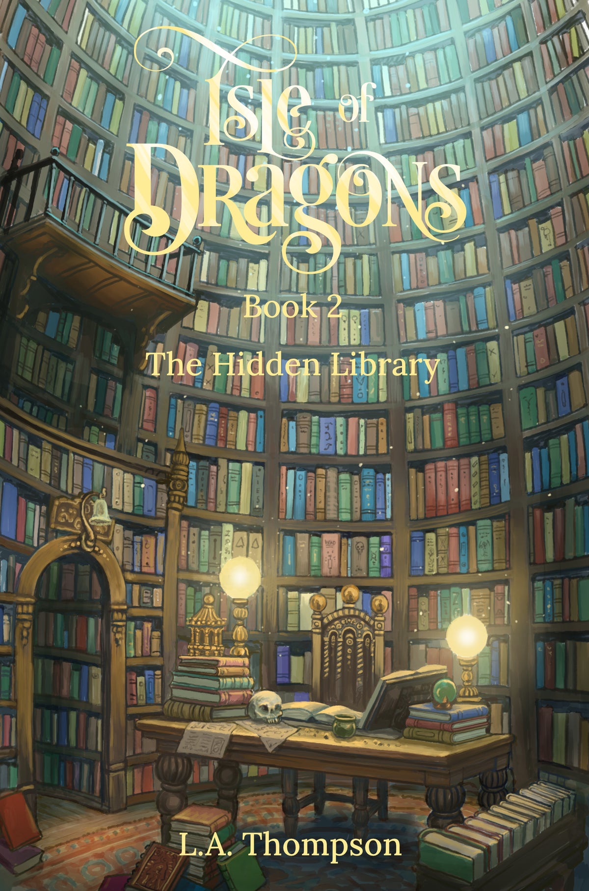 The Isle of Dragons: The Hidden Library-eBook